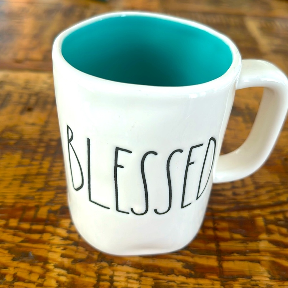 Rae Dunn Blessed mug. Excellent used condition